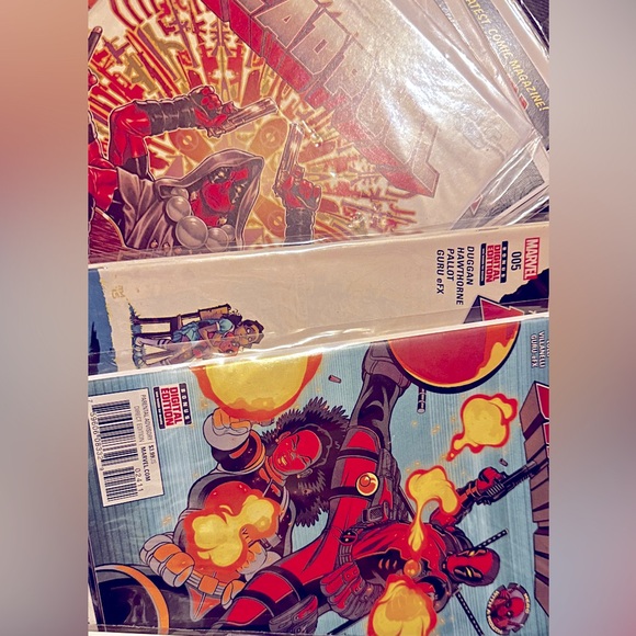 Deadpool Comic Book Lot